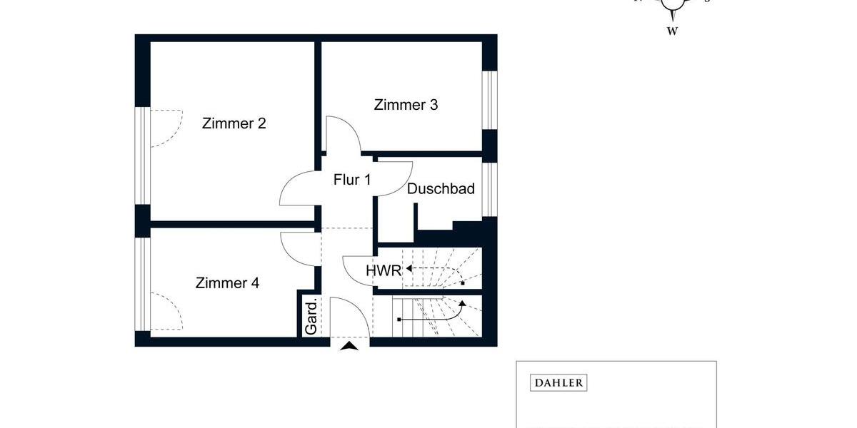 Maisonettenwohnung Berlin Charlottenburg-Wilmersdorf - 5 Zimmer, 123 m&sup2;, 3.198&euro; | Angebot:25961605