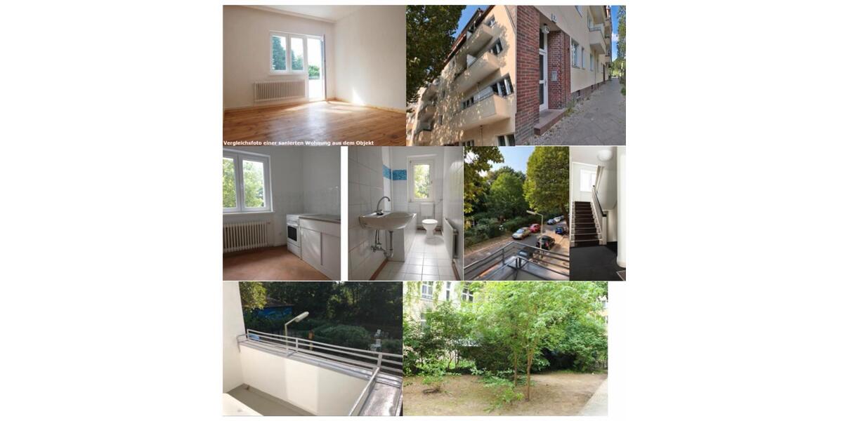 Etagenwohnung Berlin Steglitz-Zehlendorf - 1 Zimmer, 37 m&sup2;, 179.000&euro; | Angebot:27072855