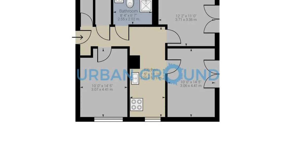 Etagenwohnung Berlin Friedrichsfelde - 3 Zimmer, 66 m&sup2;, 1.233&euro; | Angebot:26274145