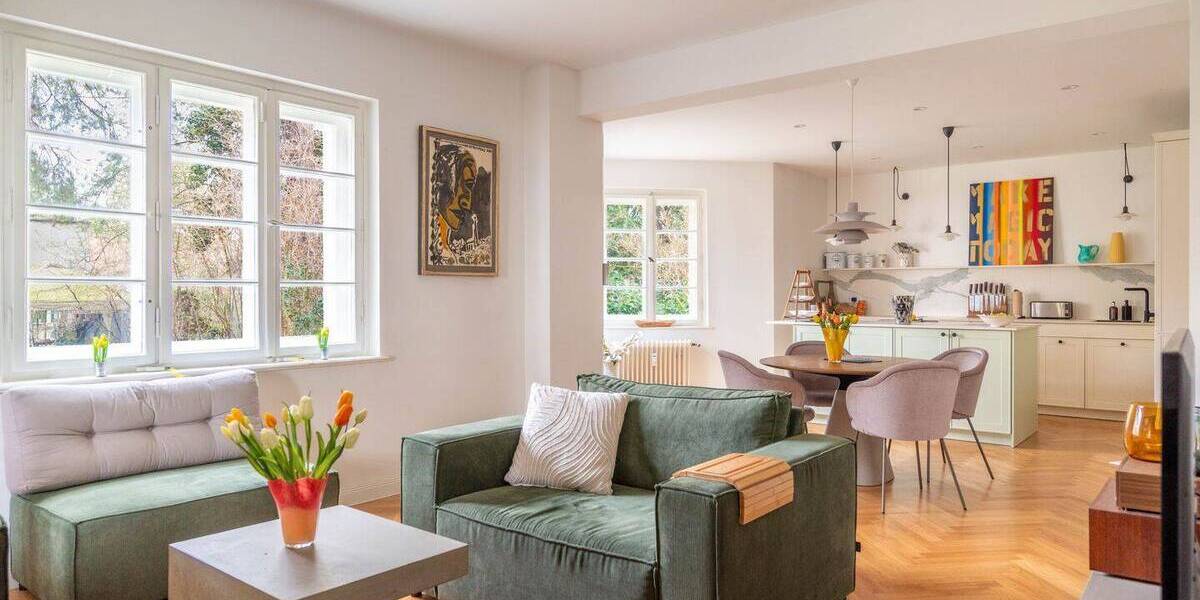Etagenwohnung Berlin Nikolassee - 6 Zimmer, 166 m&sup2;, 1.080.000&euro; | Angebot:26560577