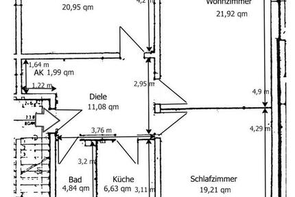 Wohnung Berlin Spandau - 3 Zimmer, 89 m&sup2;, 379.000&euro; | Angebot:26606919