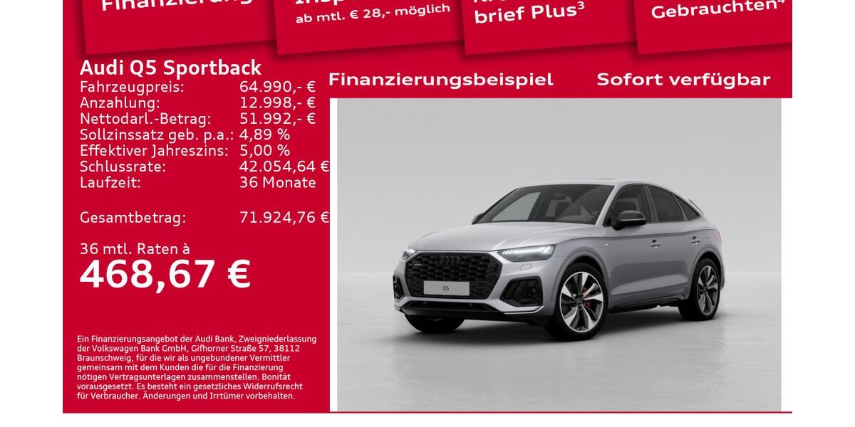 Audi Q5 14.000 km 64.990 &euro; Berlin 12489