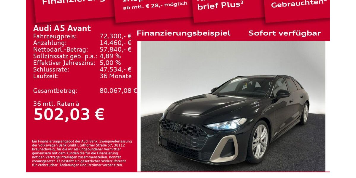 Audi A5 9.500 km 72.300 &euro; Berlin 12489
