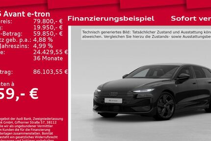 Audi A6 e-tron 9.500 km 77.990 € Berlin 12489