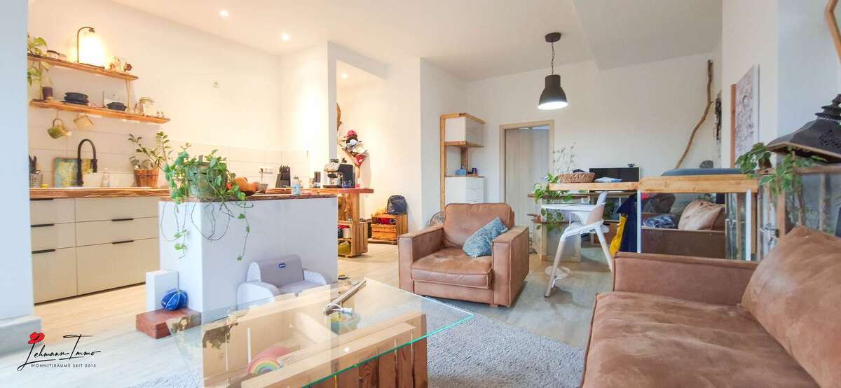 Stilvoller Dachgeschoss-Traum mit zwei Dachterrassen – bezugsfreie 2-Zimmer-Wohnung in Berlin-Grünau 2 zimmer