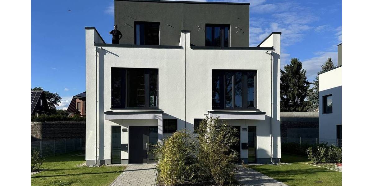 Doppelhaushälfte direkt am Wasser in Köpenick - Gated Community mit privatem Strand an der Dahme - Doppelhaushälfte Berlin Köpenick | Angebot:26144729