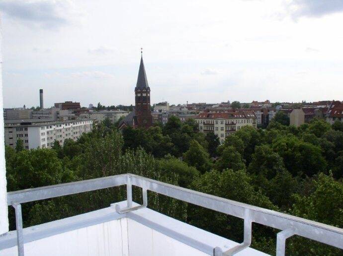 Nähe Adenauerplatz-U7 Top City-Wohnung mit Lift und 2 Balkone (möbliert) 2 zimmer