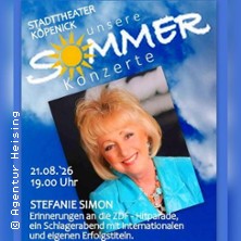 Stefanie Simon - Sommerkonzerte im Stadttheater Köpenick 21.08.2026 Stadttheater Köpenick