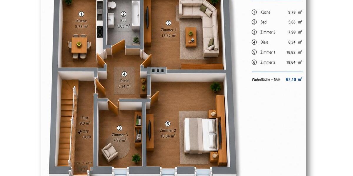 Mehrfamilienhaus, Wohnhaus Erkner - 6 Zimmer, 154 m&sup2;, 460.000&euro; | Angebot:27081970