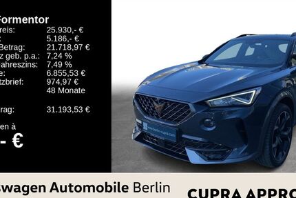 Cupra Formentor 82.060 km 25.930 &euro; Berlin 13089