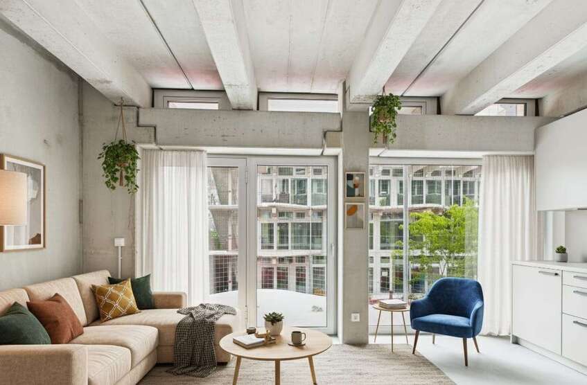 Wohnung zum Mieten in Berlin 1.145 € 53.73 m² 2 zimmer