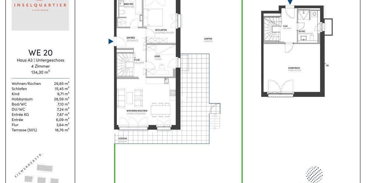 Etagenwohnung Berlin Spandau - 4 Zimmer, 134 m&sup2;, 830.000&euro; | Angebot:25718077