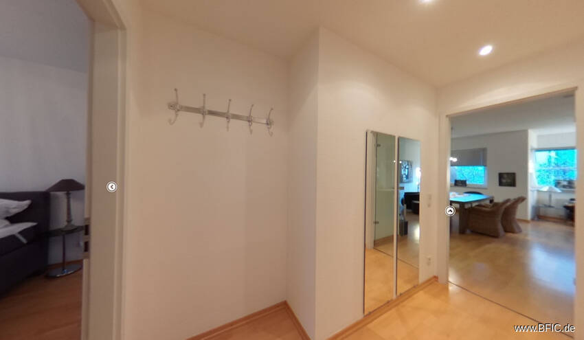 ab November - zeitlich befristet, hochwertig möbliert, hell, ruhig, Süd-Balkon: 2-Zi.-Neubau-Wohnung