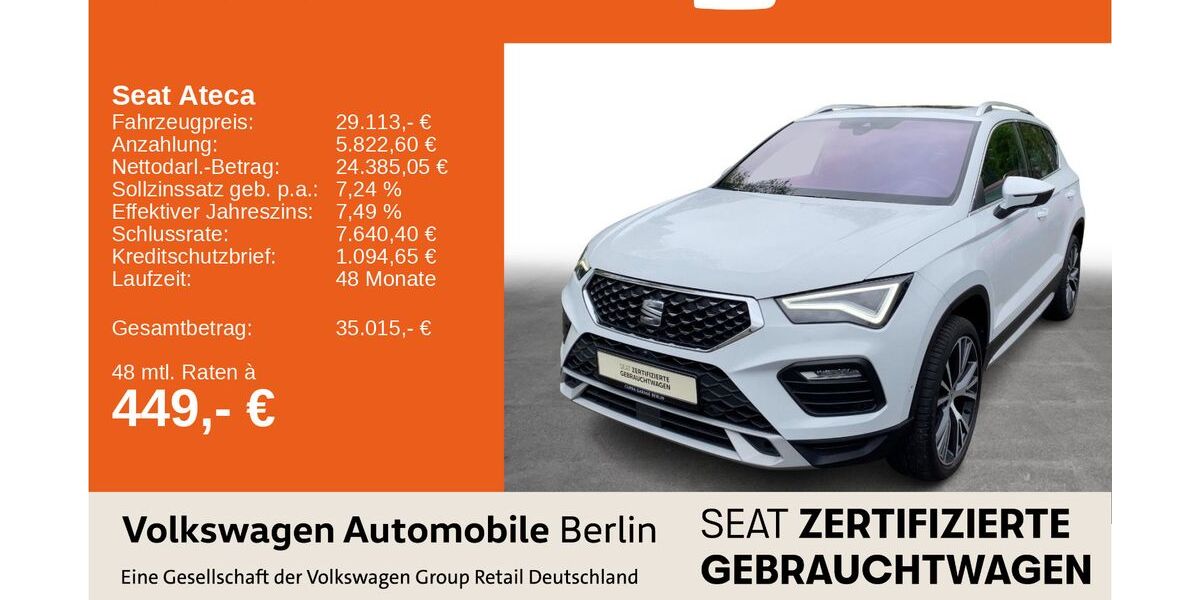 Seat Ateca 34.010 km 29.113 &euro; Berlin 13089