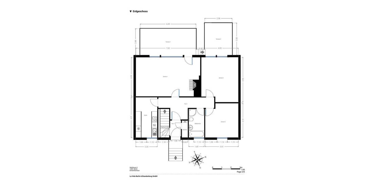 Bungalow Berlin Spandau - 3 Zimmer, 101 m&sup2;, 350.000&euro; | Angebot:26162844