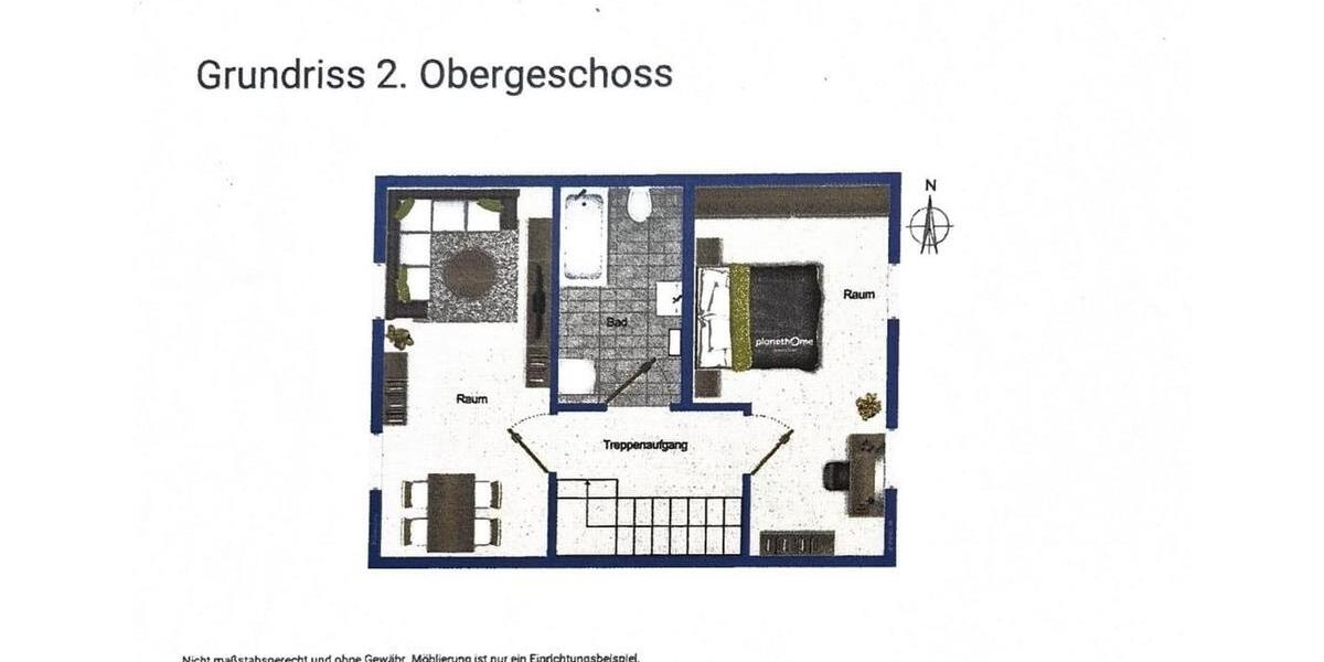 Maisonettenwohnung Petershagen/Eggersdorf Eggersdorf - 3 Zimmer, 90 m&sup2;, 999&euro; | Angebot:24002837