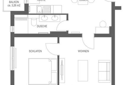 Wohnung BERLin Schmargendorf - 2 Zimmer, 55 m&sup2;, 295.000&euro; | Angebot:27087350