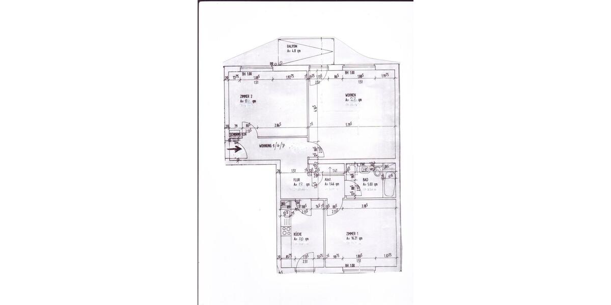 Etagenwohnung Berlin Lichtenberg - 3 Zimmer, 89 m&sup2;, 376.025&euro; | Angebot:27539199