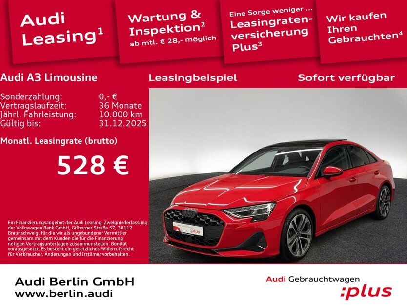 Audi A3 4.200 km 40.600 € Berlin 10587