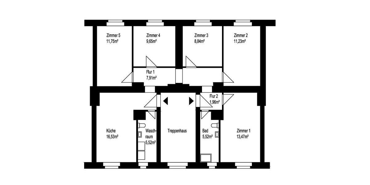 Etagenwohnung Berlin Neukölln - 5 Zimmer, 93 m&sup2;, 520.000&euro; | Angebot:27534310