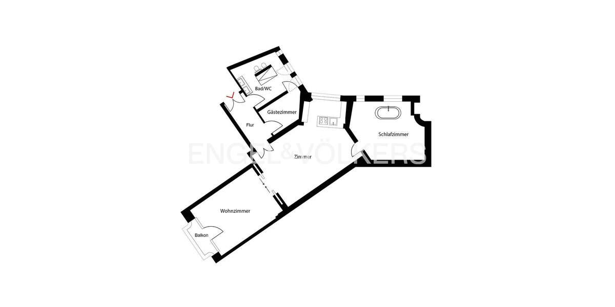 Etagenwohnung Berlin Schöneberg - 4 Zimmer, 152 m&sup2;, 1.495.000&euro; | Angebot:23986810