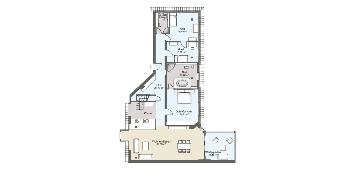 Etagenwohnung Potsdam Berliner Vorstadt - 5 Zimmer, 202 m&sup2;, 3.500&euro; | Angebot:25709725