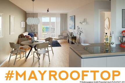 MayRoofTop: Fantastische 3-Zimmer-NeubauWohnung mit Panoramablick