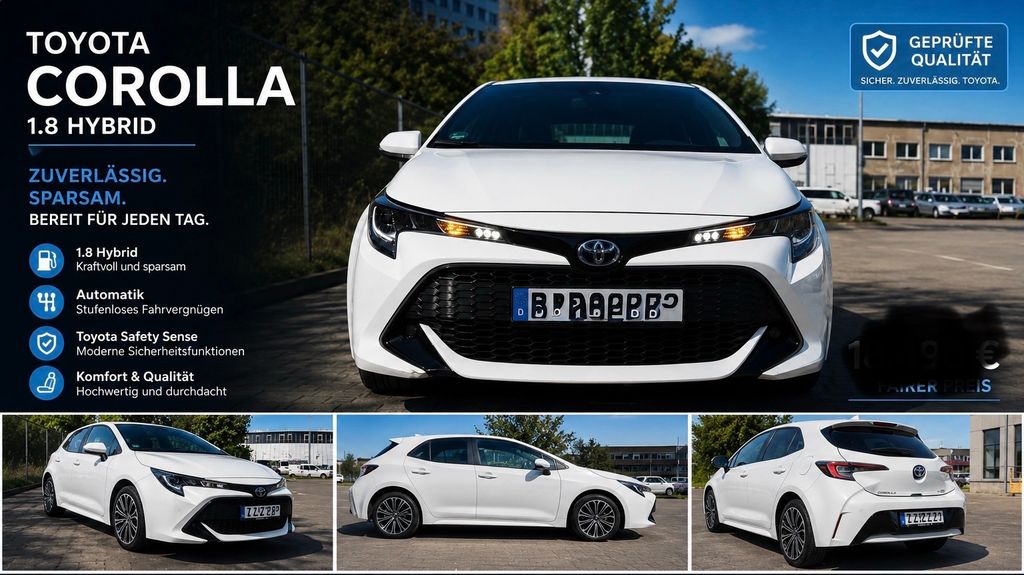 Toyota Corolla 72.300 km 19.999 &euro; Berlin 10365