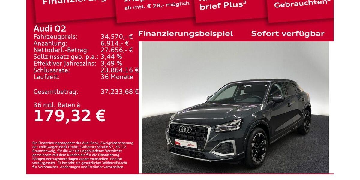 Audi Q2 7.900 km 34.250 &euro; Berlin 10587
