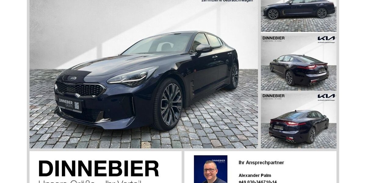 Kia Stinger 39.780 km 29.782 &euro; Berlin 12277