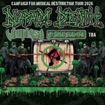 Napalm Death + Whiplash + Varukers + Support Tbc