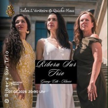 Ribera Sur Trio spielt Astor Piazzolla 07.03.2026 Salon Lécritoire und Quiche-Haus