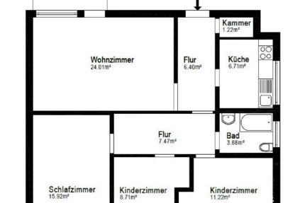 Wohnung Berlin Reinickendorf - 4 Zimmer, 90 m&sup2;, 440.000&euro; | Angebot:27429669
