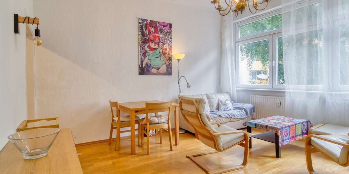 Etagenwohnung Berlin Charlottenburg-Wilmersdorf - 2 Zimmer, 57 m&sup2;, 299.000&euro; | Angebot:27079010