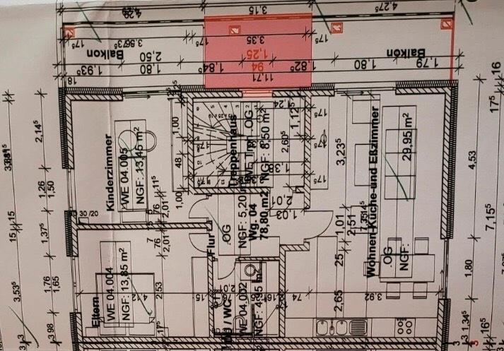 Etagenwohnung Berlin Spandau - 3 Zimmer, 76 m&sup2;, 1.650&euro; | Angebot:25966461