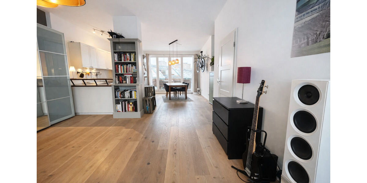Dachgeschoßwohnung Berlin Pankow - 2 Zimmer, 71 m&sup2;, 545.000&euro; | Angebot:25146304