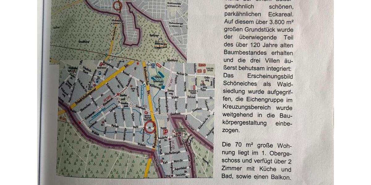 Dachgeschoßwohnung Schöneiche bei Berlin - 2 Zimmer, 70 m&sup2;, 255.000&euro; | Angebot:27295768