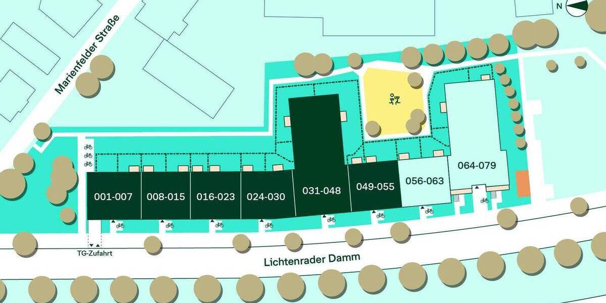 Etagenwohnung Berlin Lichtenrade - 4 Zimmer, 92 m&sup2;, 499.900&euro; | Angebot:26730414