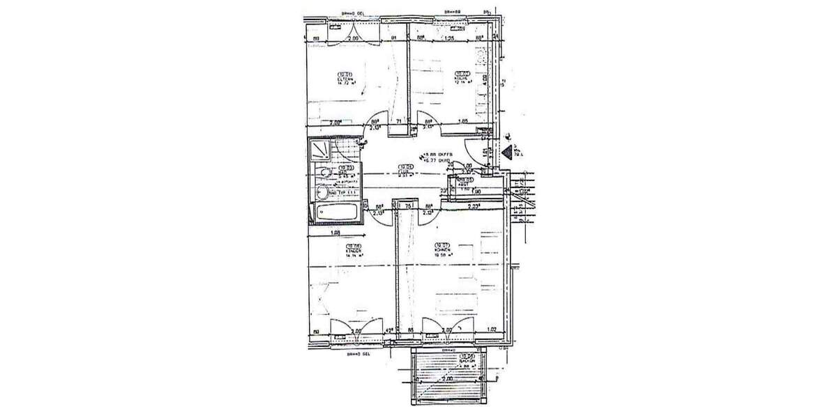 Terrassenwohnung Berlin Französisch Buchholz - 3 Zimmer, 78 m&sup2;, 950&euro; | Angebot:24773412