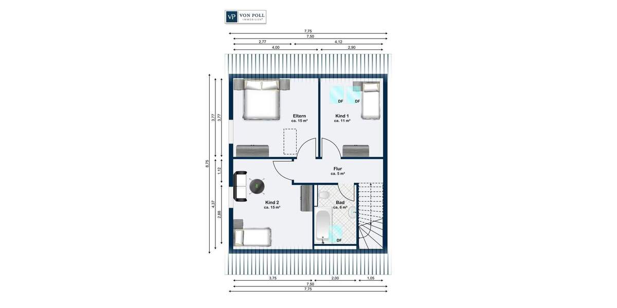 Doppelhaushälfte Berlin / Mahlsdorf Mahlsdorf - 4 Zimmer, 106 m&sup2;, 473.000&euro; | Angebot:25800044