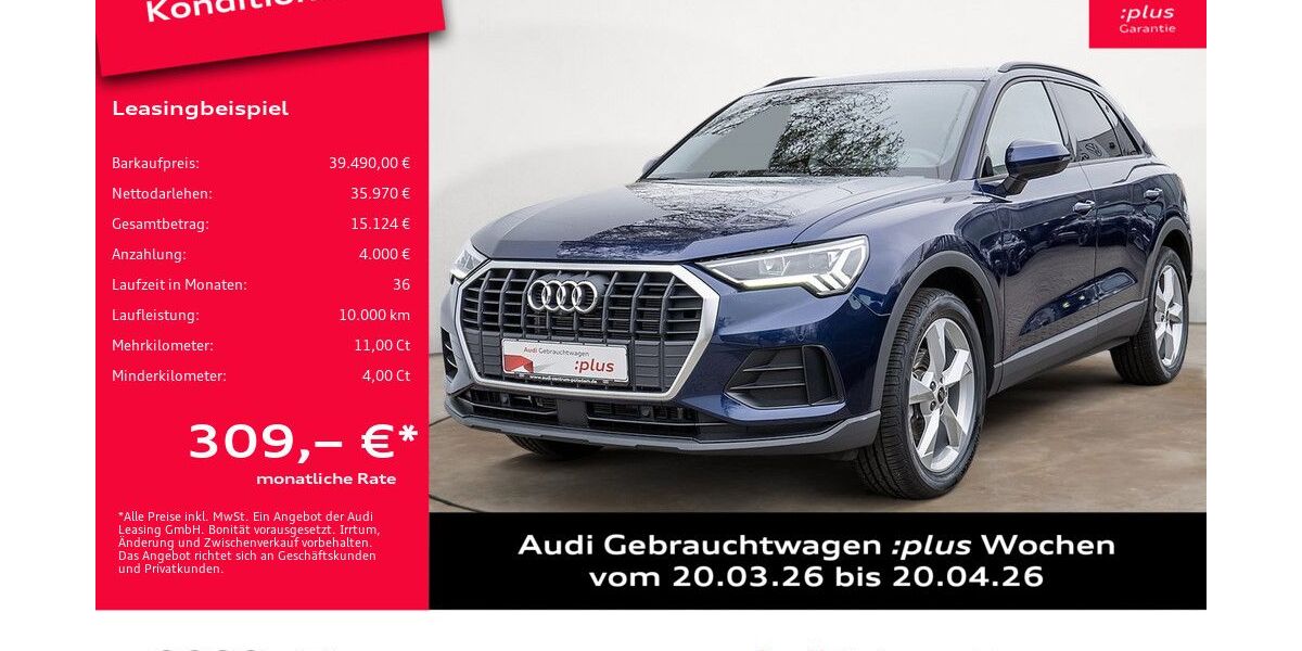 Audi Q3 10.916 km 39.490 &euro; Potsdam 14482