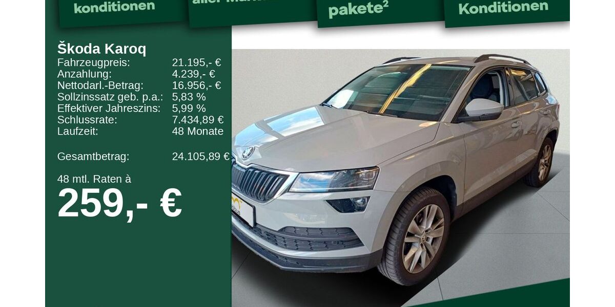 Skoda Karoq 82.330 km 20.895 &euro; Berlin 13088