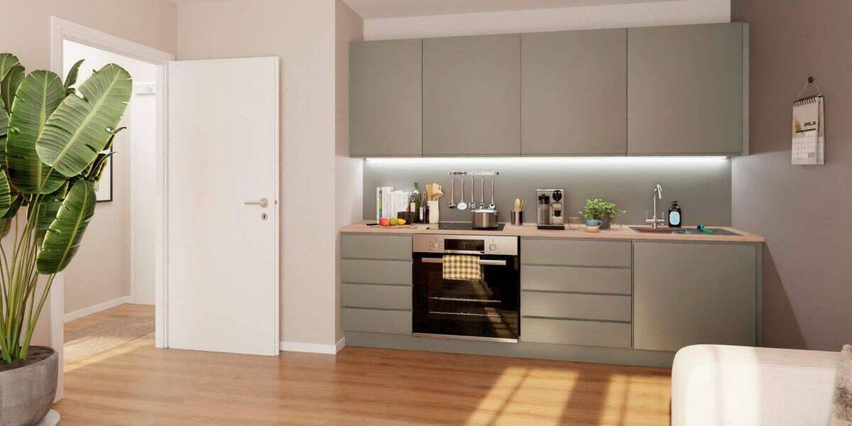 Etagenwohnung Berlin Buch - 2 Zimmer, 45 m&sup2;, 299.900&euro; | Angebot:26766878