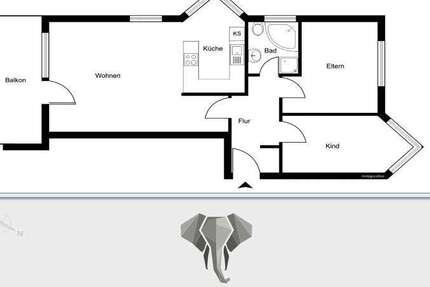 Wohnung zum Kaufen in Berlin Altglienicke 285.000 € 78.02 m² 3 zimmer