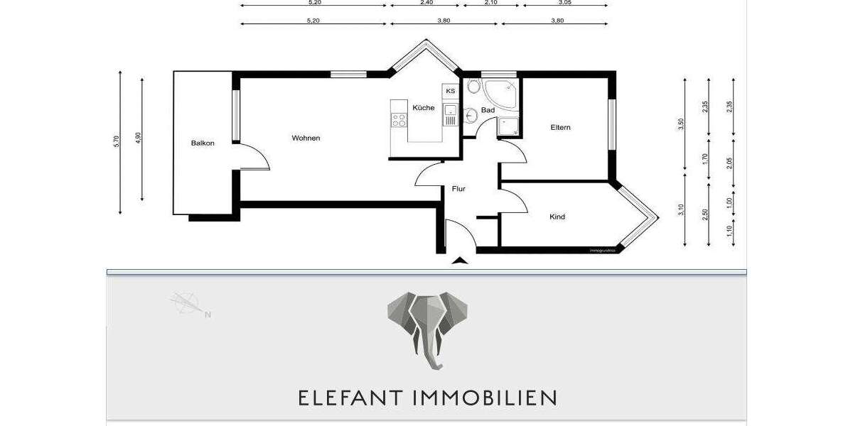 Wohnung zum Kaufen in Berlin Altglienicke 285.000 € 78.02 m² 3 zimmer