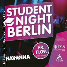 Student Night Berlin 11.09.2026 Havanna Club Berlin