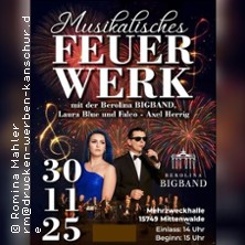 Musikalisches Feuerwerk 2025 - mit der Berolina BigBand 30.11.2025 MEHRZWECKHALLE