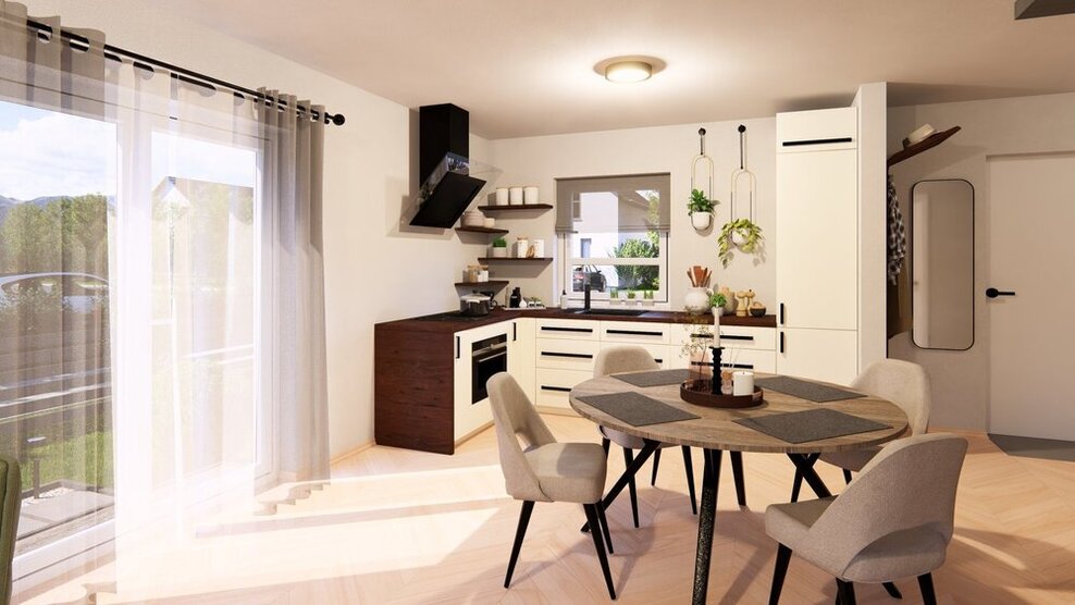 Durchdachter Wohnkomfort für smarte Familien - Modern, individuell und minimalistisch. 3 zimmer