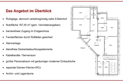 Gewerbeobjekt Berlin Adlershof - 5 Zimmer, 167 m&sup2;, 1.671&euro; | Angebot:26643714