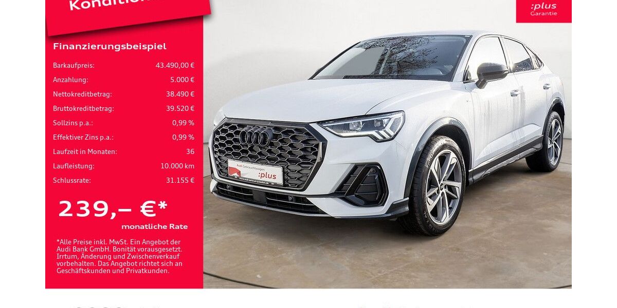 Audi Q3 4.987 km 42.490 &euro; Potsdam 14482